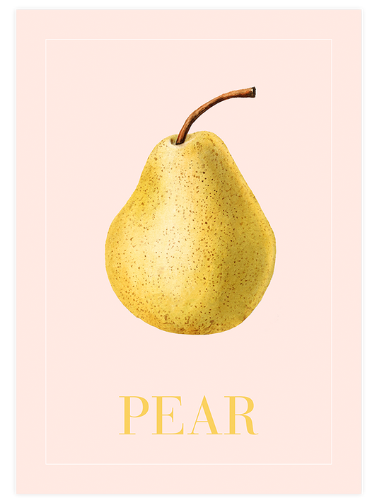 Pear - Art Print