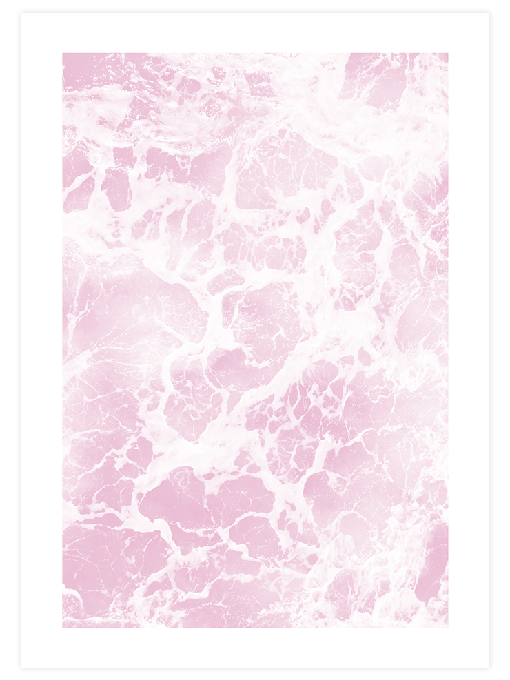 Pembe Deniz - Art Print