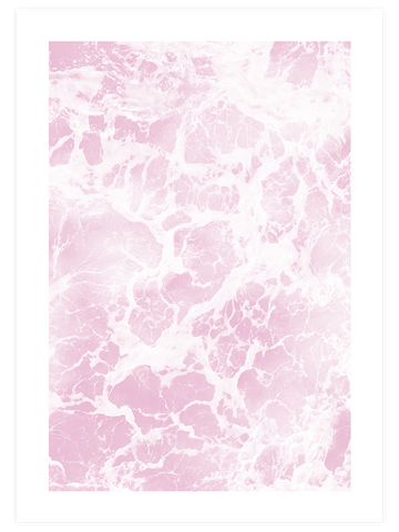 Pembe Deniz - Art Print