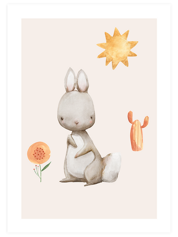 Petit Lapin - Art Print
