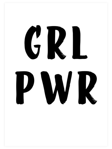 Grl Pwr N2 - Art Print