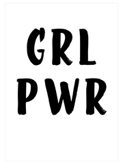 Grl Pwr N2 - Fine Art Poster