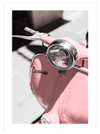 Pink Vespa - Art Print