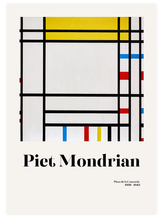 Mondrian Place De La Concorde - Art Print