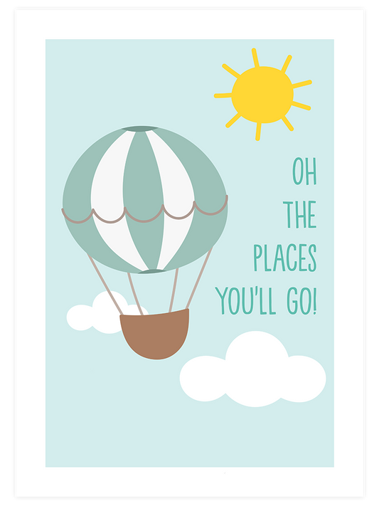Places You'll Go - Art Print