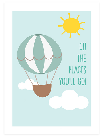 Places You'll Go - Art Print