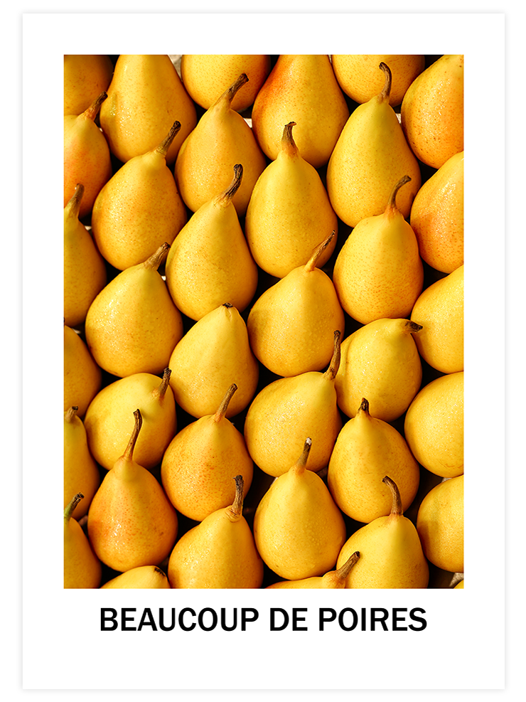 Beaucoup De Poires - Art Print