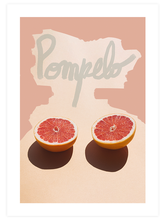 Pompelo Poster - Giclée Baskı