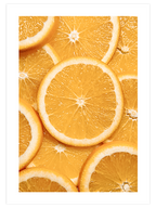 Portakal Dilimleri - Art Print