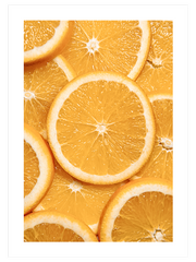 Portakal Dilimleri - Fine Art Poster
