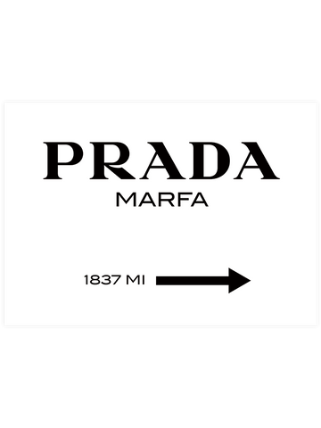 Prada - Art Print