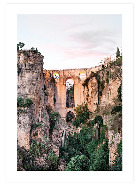 Puente Nuevo Poster - Giclée Baskı