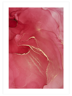 Red & Gold - Art Print