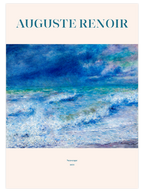 Renoir Seascape - Art Print