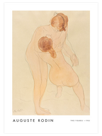 Rodin Two Figures - Art Print