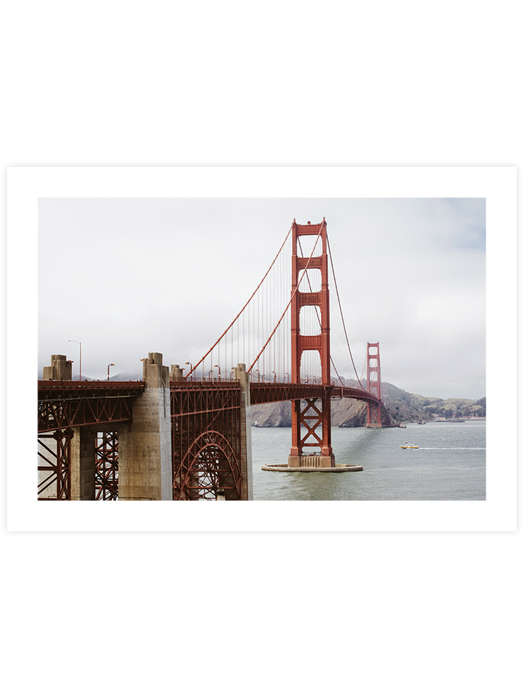 San Francisco Köprüsü - Art Print Fotoğraflar Poster