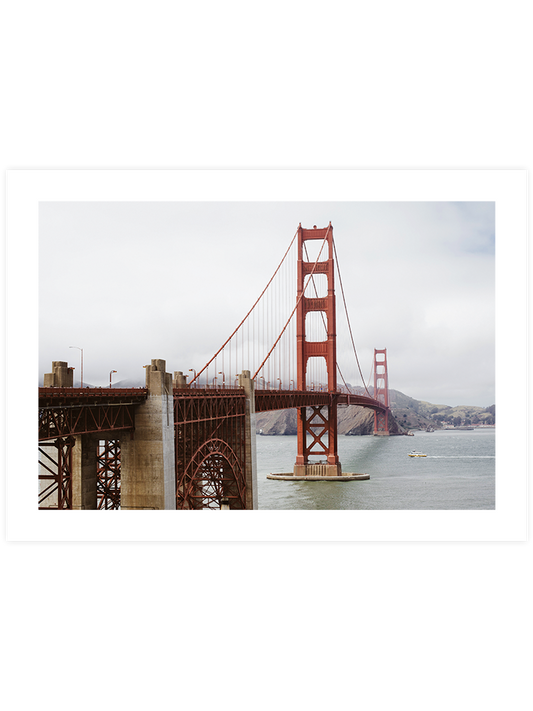San Francisco Köprüsü Poster - Giclée Baskı