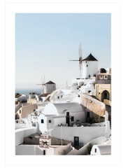 Santorini N2 - Fine Art Poster