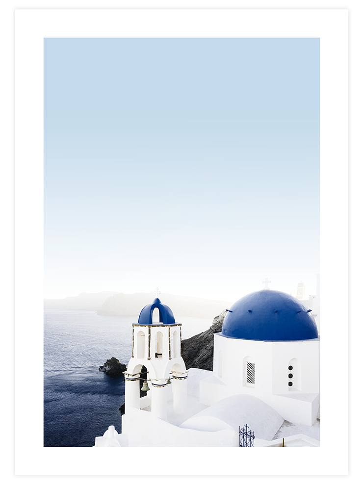 Santorini N4 - Art Print