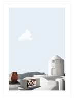 Santorini N1 - Art Print