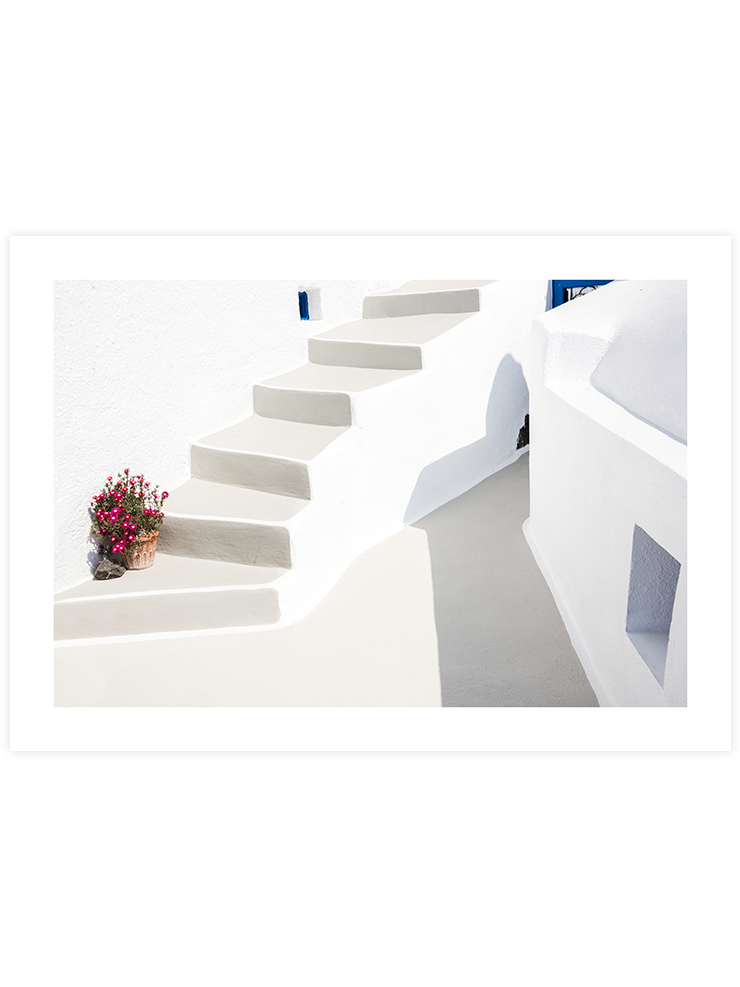Santorini - Art Print