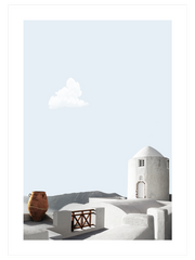 Santorini N1 - Fine Art Poster