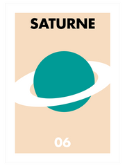 Saturne 06 - Fine Art Poster