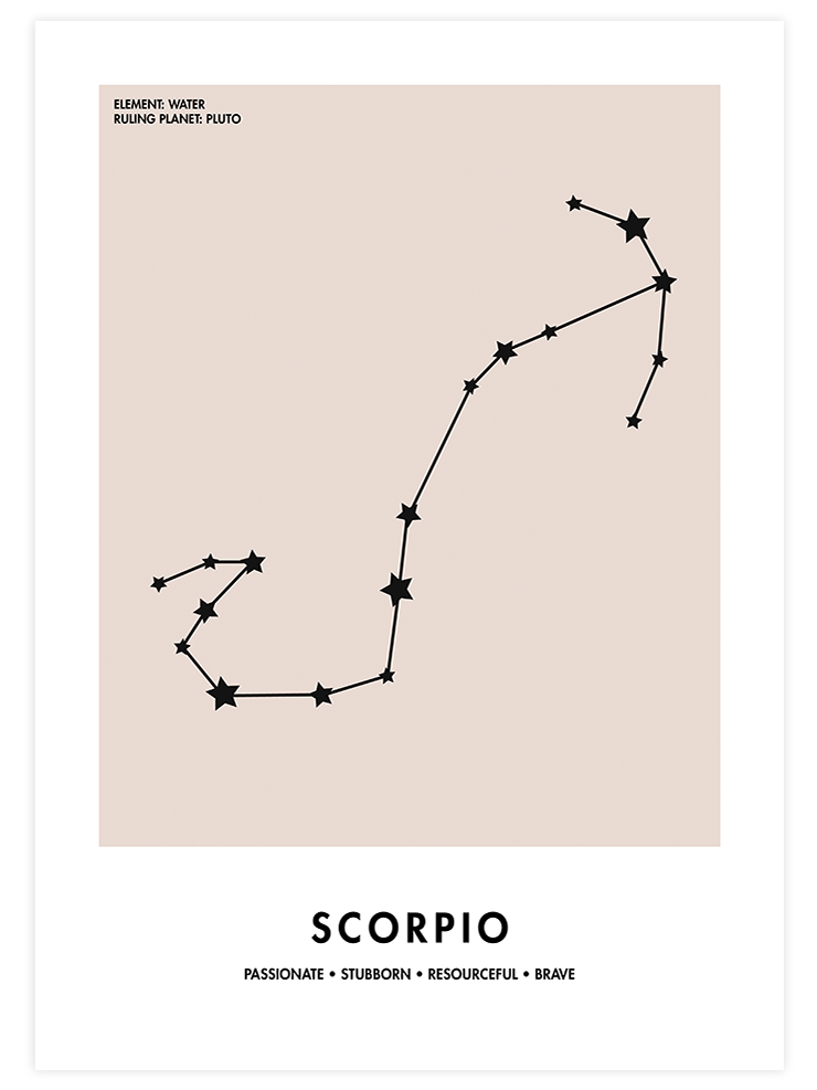 Akrep Burcu - Art Print Ürün ana görseli