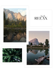 Breath And Relax Poster Seti