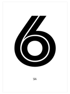 Six - Art Print