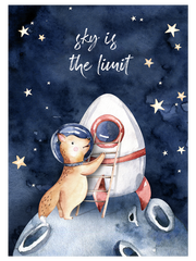Sky Is The Limit - Fine Art Poster
