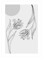 Soyut Çiçek N2 - Art Print