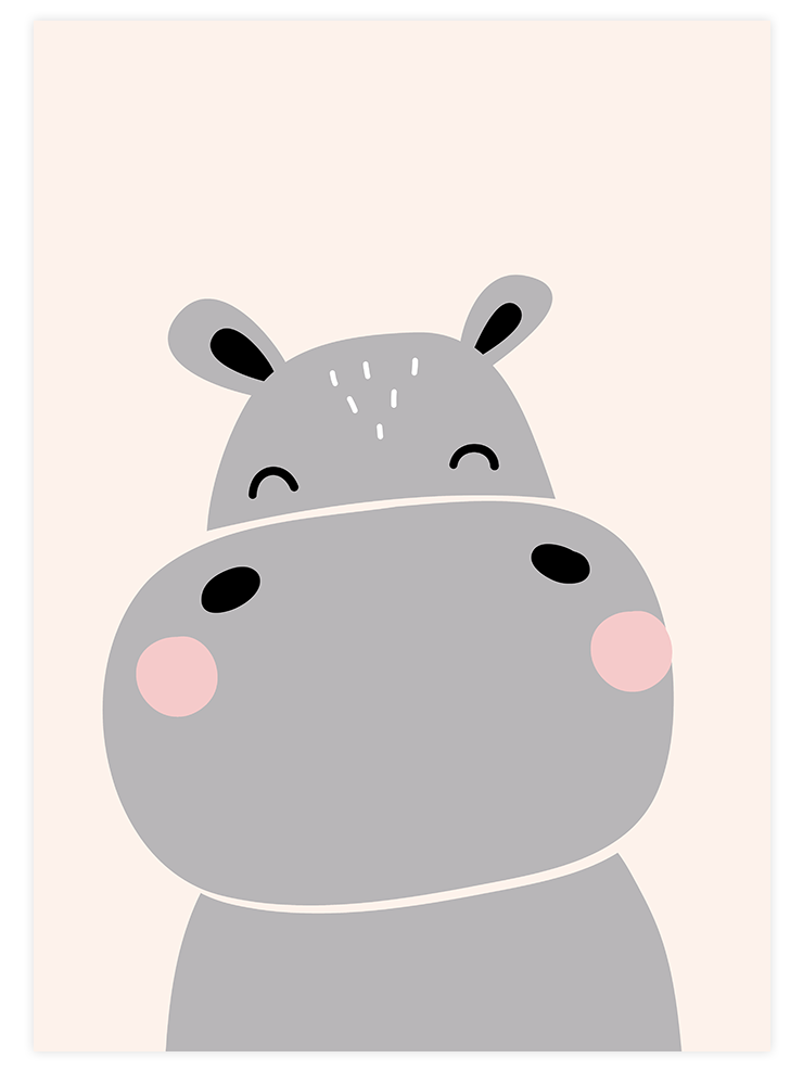 Su Aygırı Resmi - Art Print Ürün ana görseli