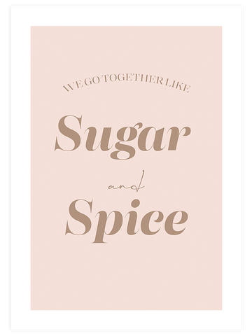 Sugar and Spice - Art Print