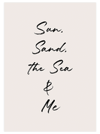 Sun Sea - Art Print