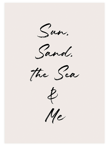Sun Sea - Art Print