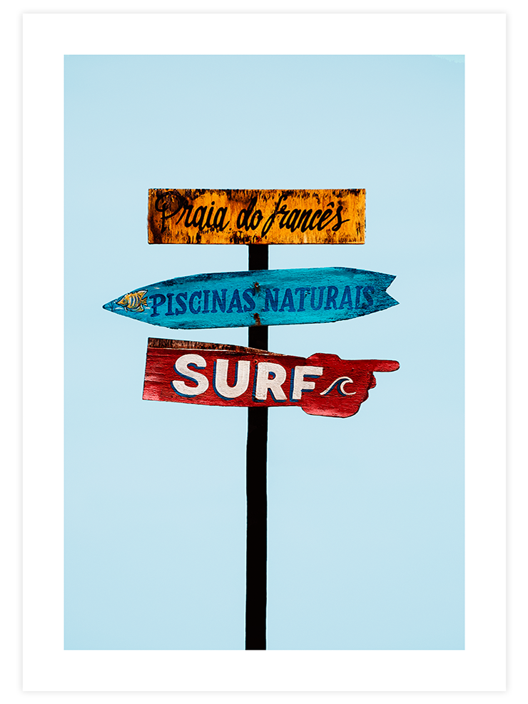 Surf Way - Art Print Fotoğraflar Poster