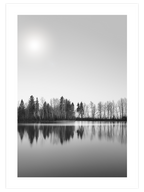 Suya Yansıyan - Art Print