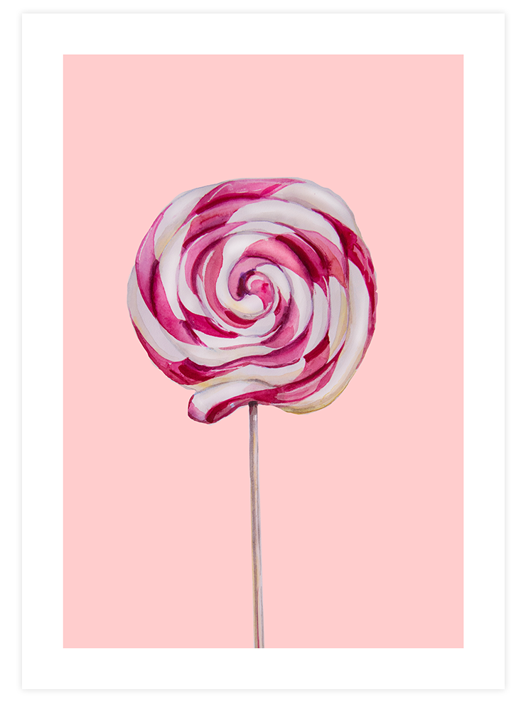 Sweet Like A Lollipop - Art Print Ürün ana görseli