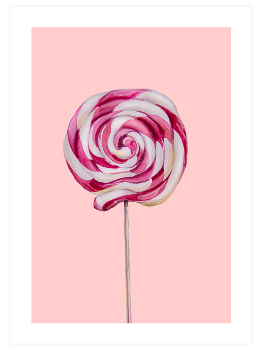 Sweet Like A Lollipop - Art Print