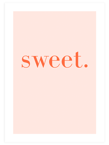 Sweet - Art Print