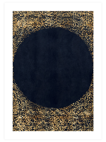 The Moon Shining - Art Print