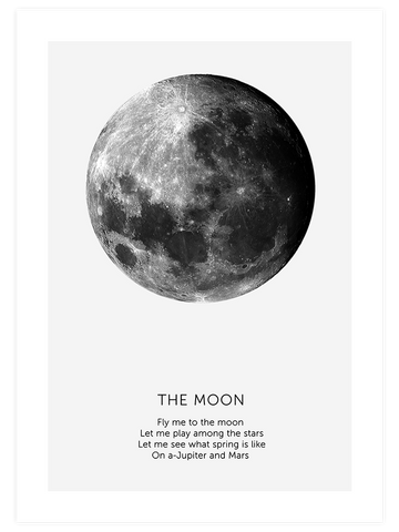 The Moon - Art Print