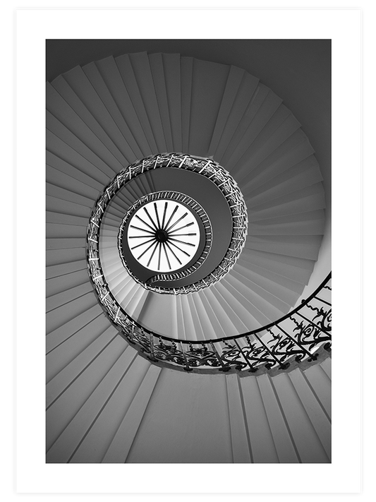 The Stairs Poster - Giclée Baskı