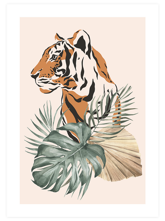Tigre N2 Poster - Giclée Baskı