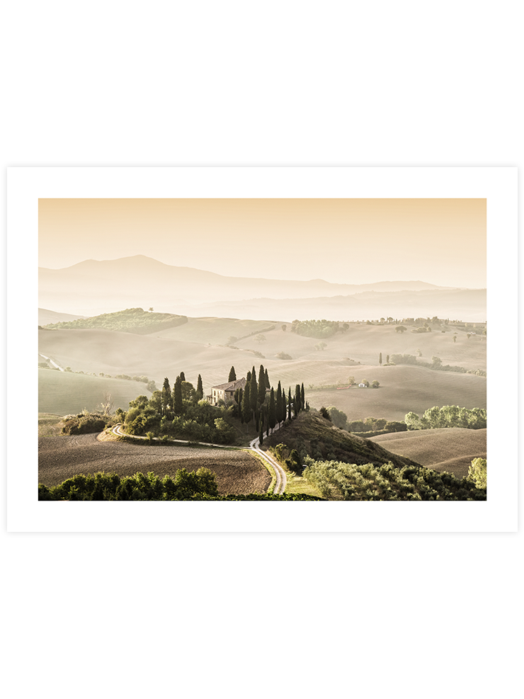 Toskana N1 - Art Print Fotoğraflar Poster