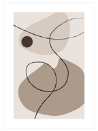 Trait Abstrait N4 - Art Print