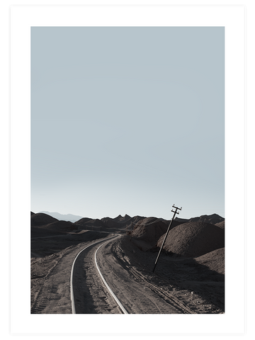 Tren Yolu - Art Print