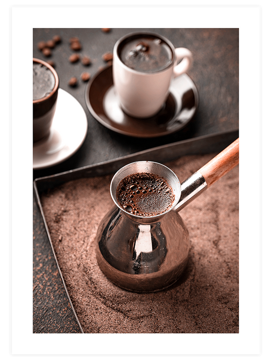Türk Kahvesi - Art Print