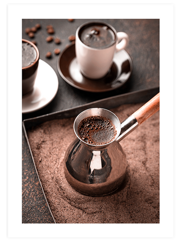 Türk Kahvesi - Art Print